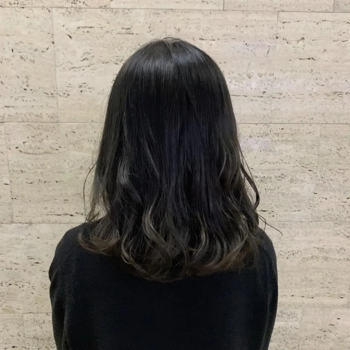 セミロング カラー ヘアカラー トリートメント ALLEN hair /まなのヘアスタイル