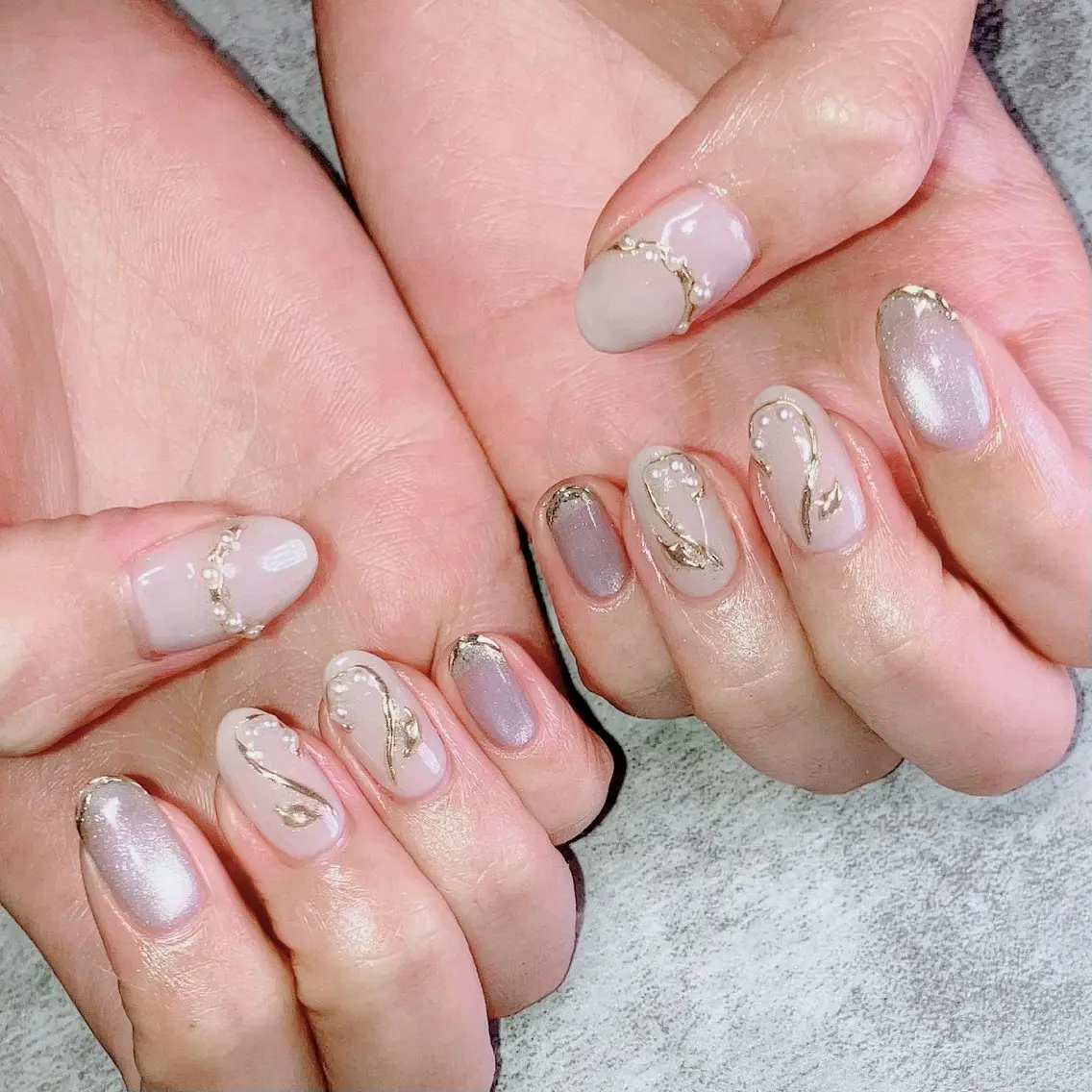 ネイル ハンドネイル ハンドケア shino🌟 痛ネイルのネイルデザイン