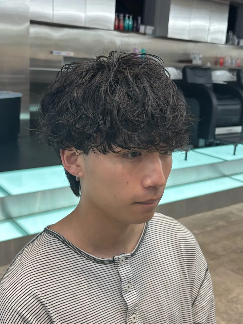 パーマ メンズ パーマ fifth櫻井 結楽のヘアスタイル