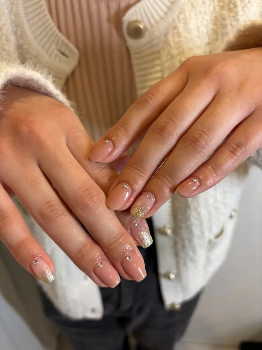 🧡ワンカラー/ラメグラデーション（2色まで◎）🧡※パーツ・ストーン・ホロ無料（個数制限あり）の写真