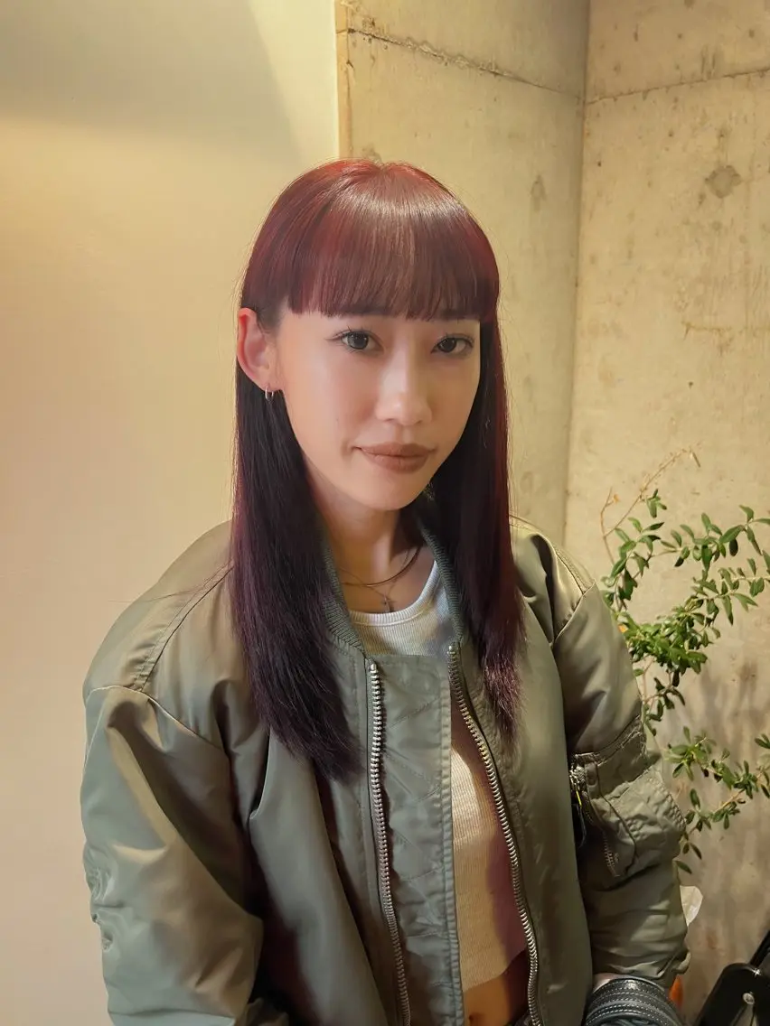 ロング カラー ヘアカラー 🌝ぷる艶ハイトーン 柔らかヘア🍅まあやのヘアスタイル