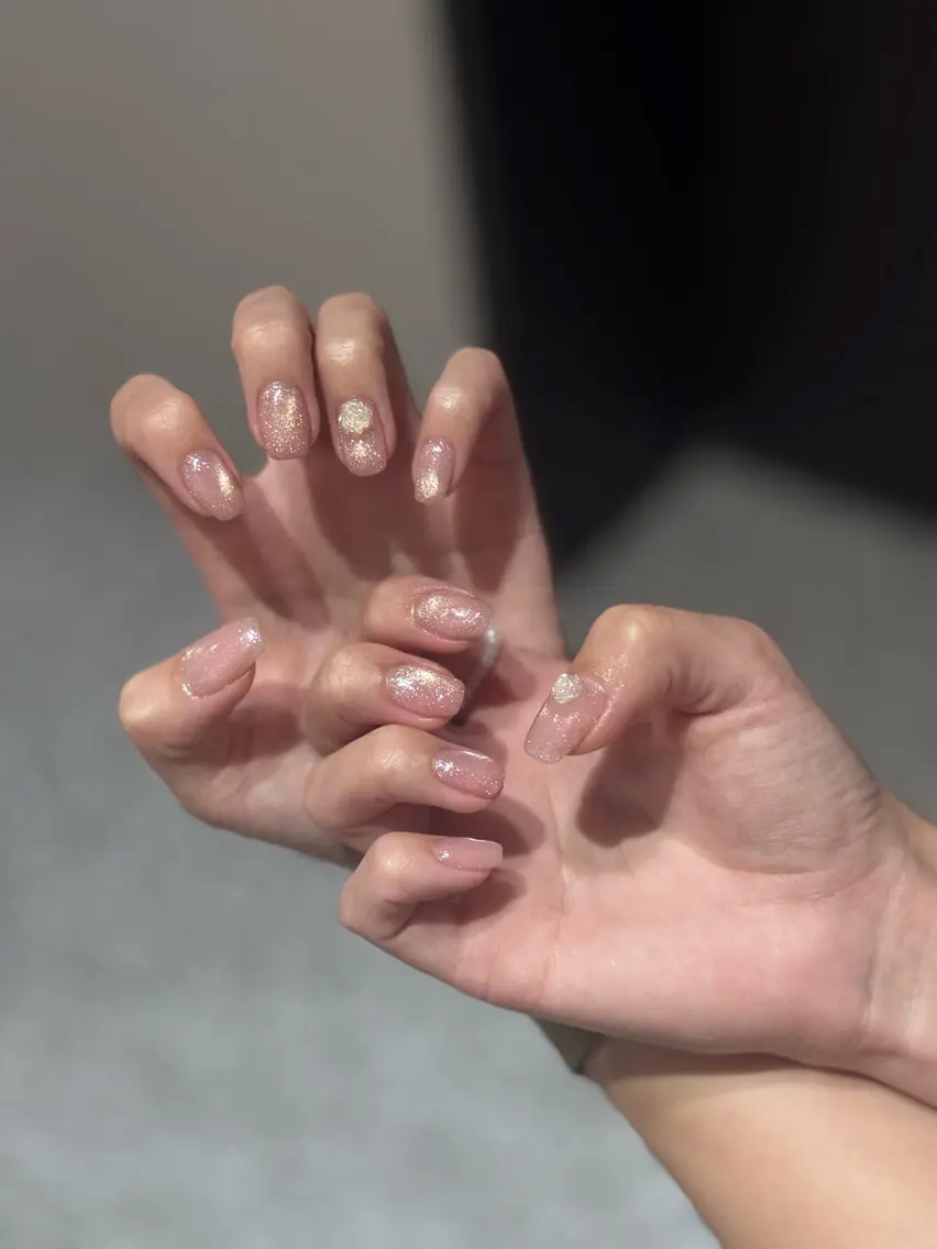 ネイル マグネットネイル Seoa. ayumi🫧🩵のネイルデザイン