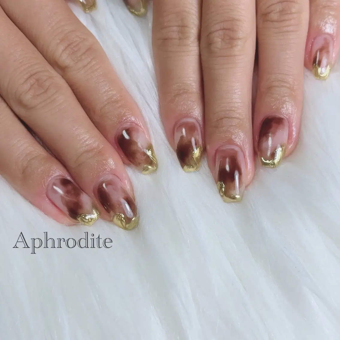 ネイル Aphrodite パラジェル認定サロンのネイルデザイン