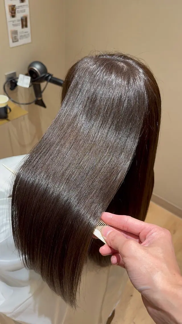 ロング カット ヘアカラー トリートメント 🥇美髪特化🥇 店長✨ミヨカワのヘアスタイル