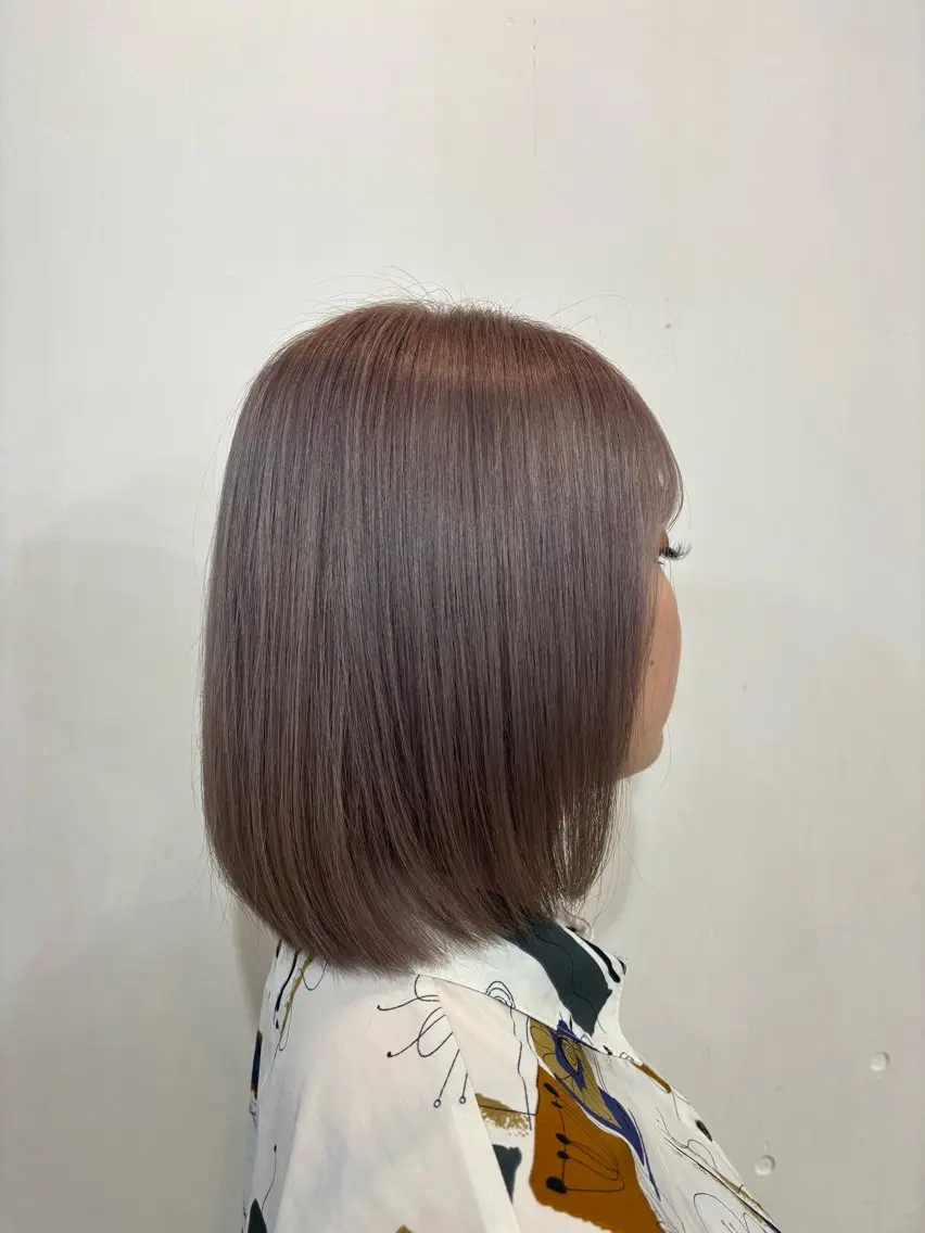 ミディアム カラー ヘアカラー トリートメント SHO 👻原宿 /艶カラーのヘアスタイル