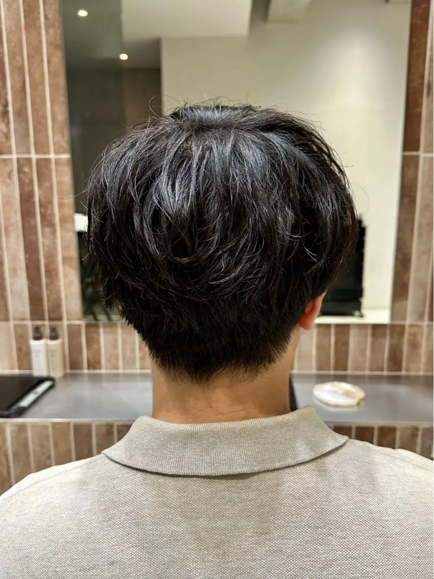 ショート メンズ 横浜/メンズ特化/ Farbe/田中颯斗のヘアスタイル