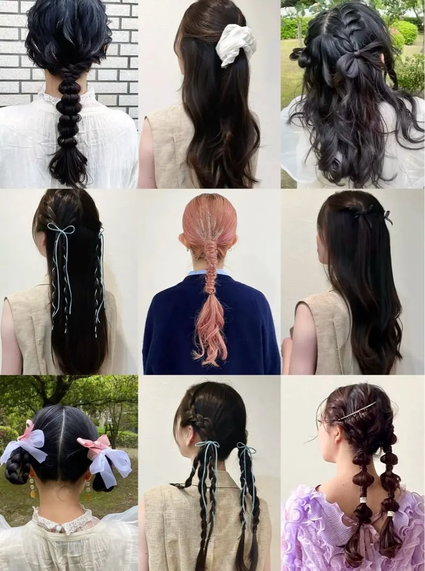 ロング ヘアアレンジ カット ヘアカラー 🍑透明感艶カラー 🍑/momoのヘアスタイル