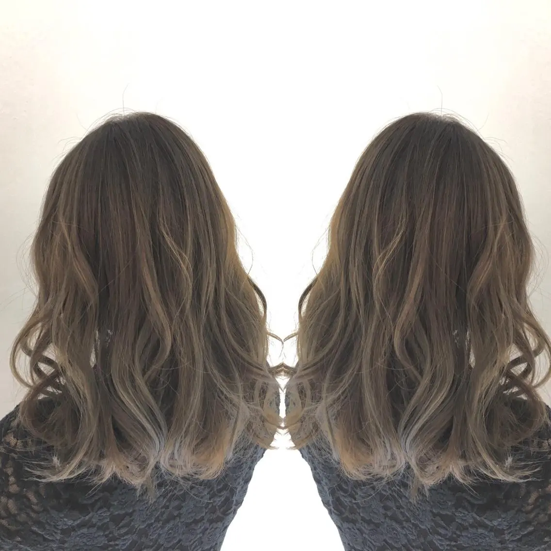 セミロング ハイライト NYNY大久保店松浦 正覚のヘアスタイル