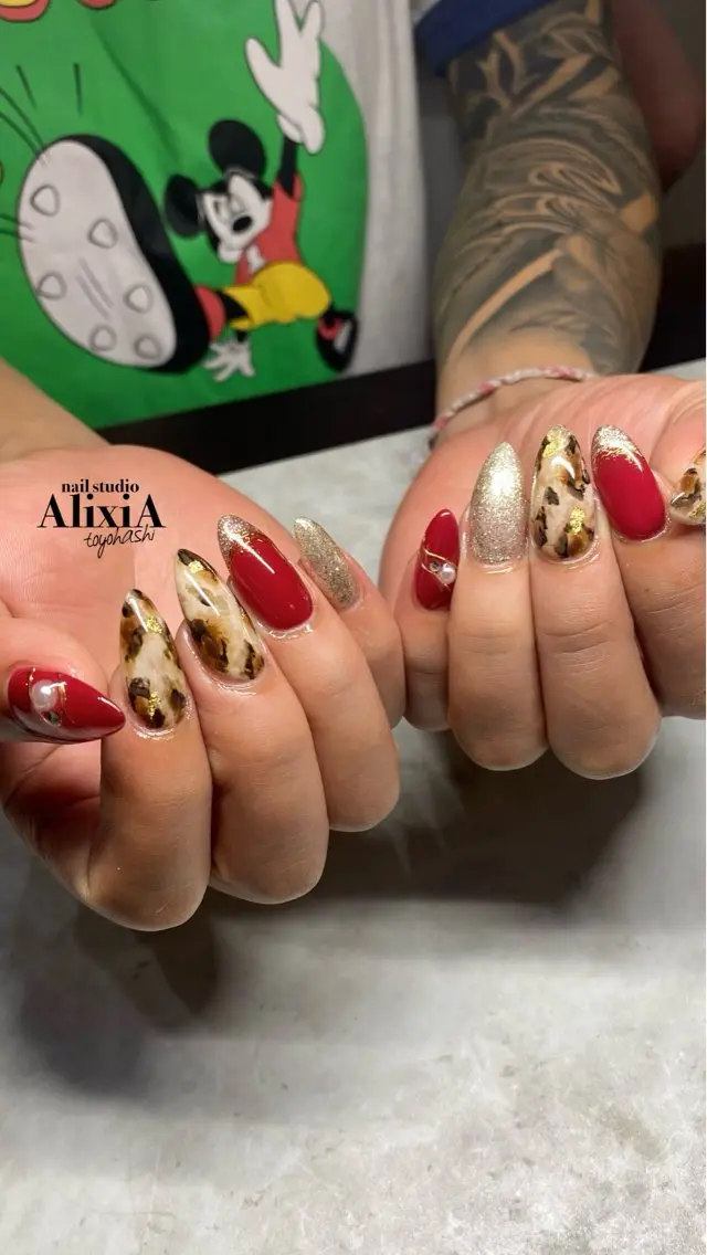 ネイル ハンドネイル AlixiA ゆみのネイルデザイン
