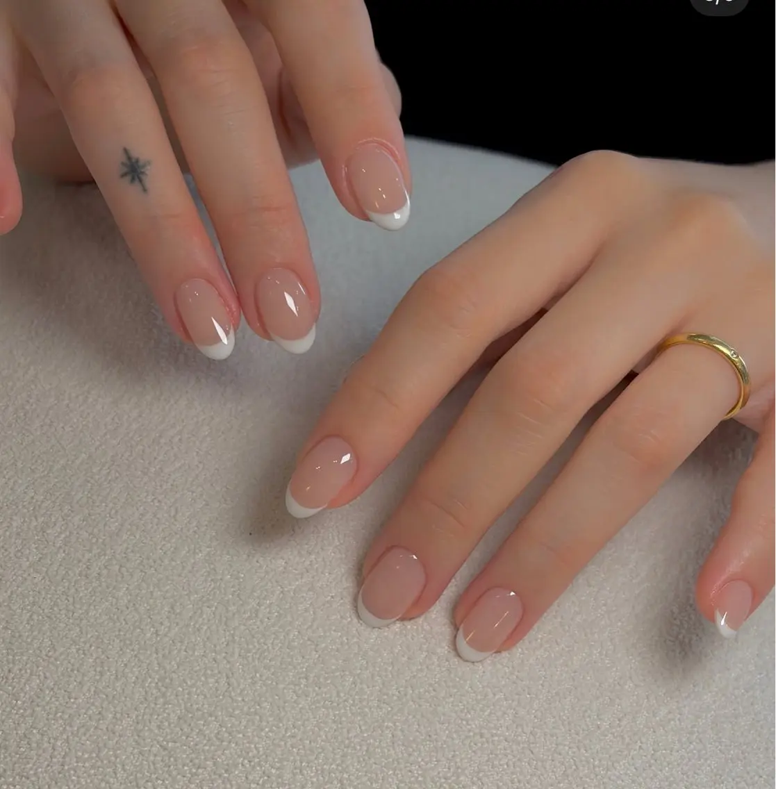 ネイル ハンドネイル 🎀PG🩵 ネイルサロンのネイルデザイン