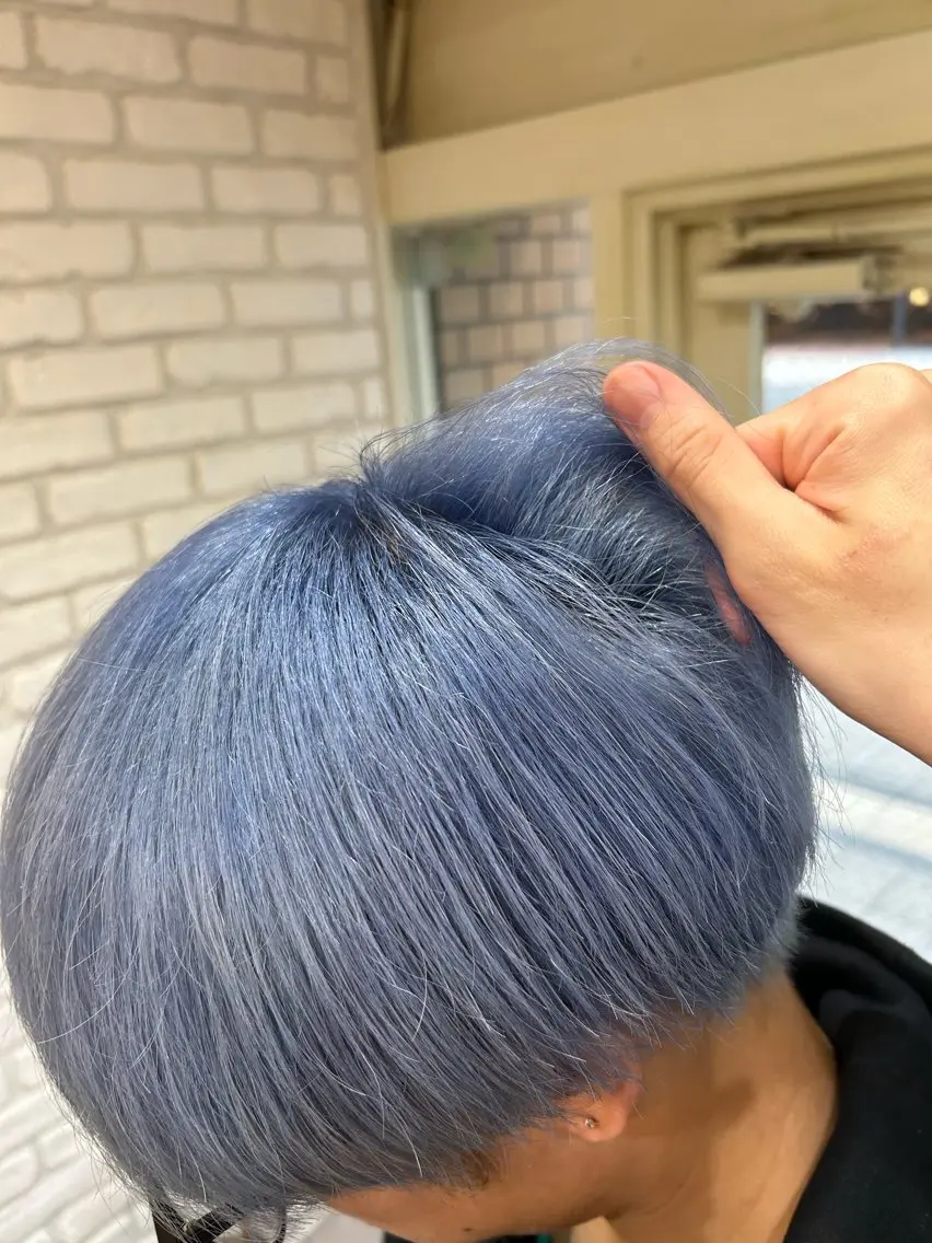 ショート ヘアカラー ︎☀️はるき︎︎☁️ ショートモデル募集のヘアスタイル