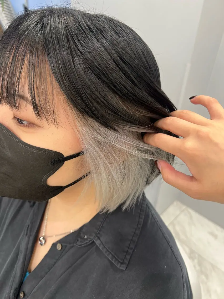 ミディアム カラー カット ヘアカラー トリートメント ヘッドスパ 最高級髪質改善🥇 小玉美菜のヘアスタイル