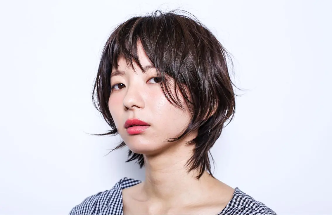 ショート ショートヘア ウルフカット 鈴木 崇弘のヘアスタイル