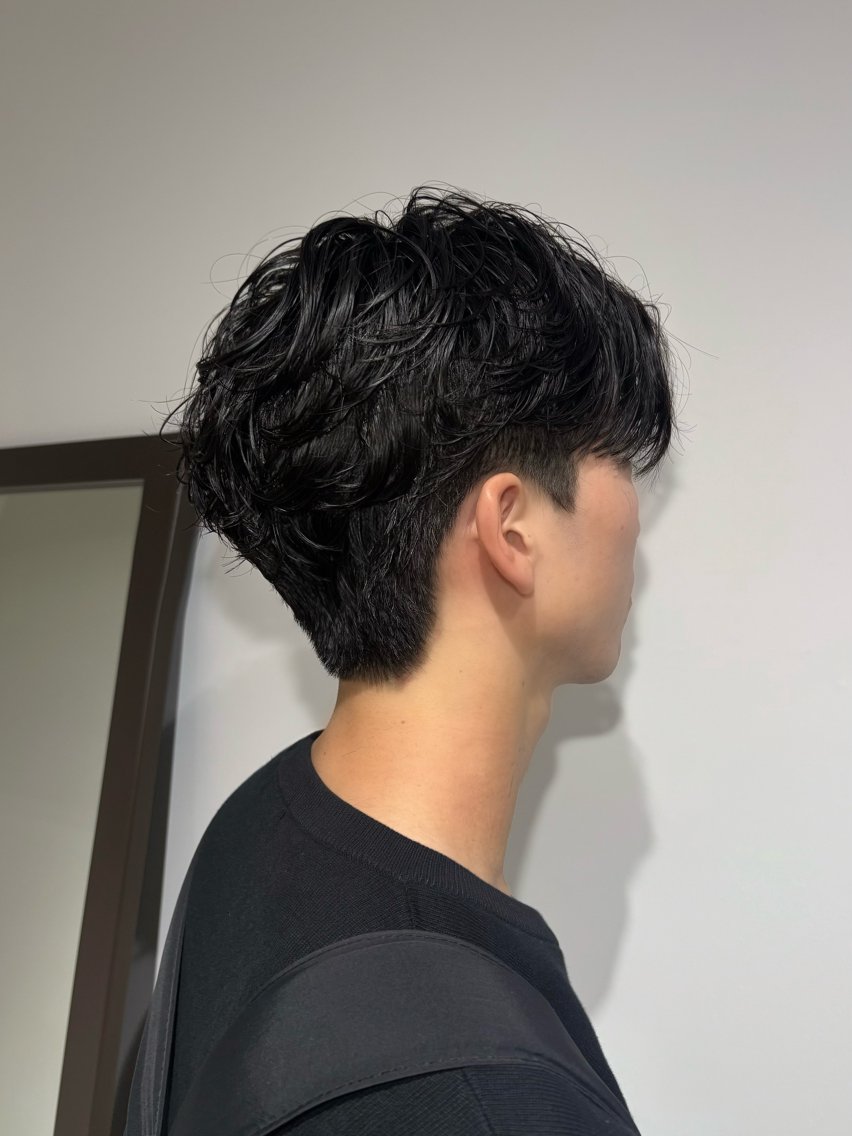 メンズ メンズパーマ パーマ こだいら ひめかのヘアスタイル