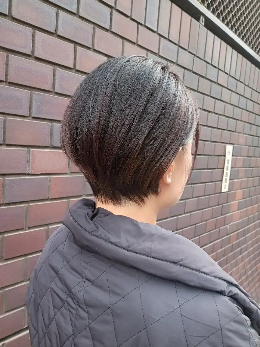 カラー ショート go s go(e) 店 コンドウマチコのヘアスタイル