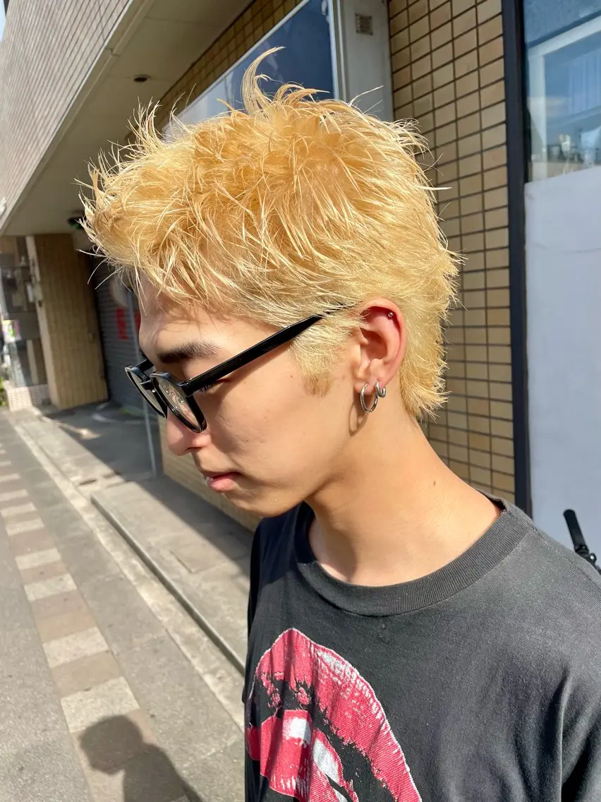 メンズ 米元 春奈のヘアスタイル