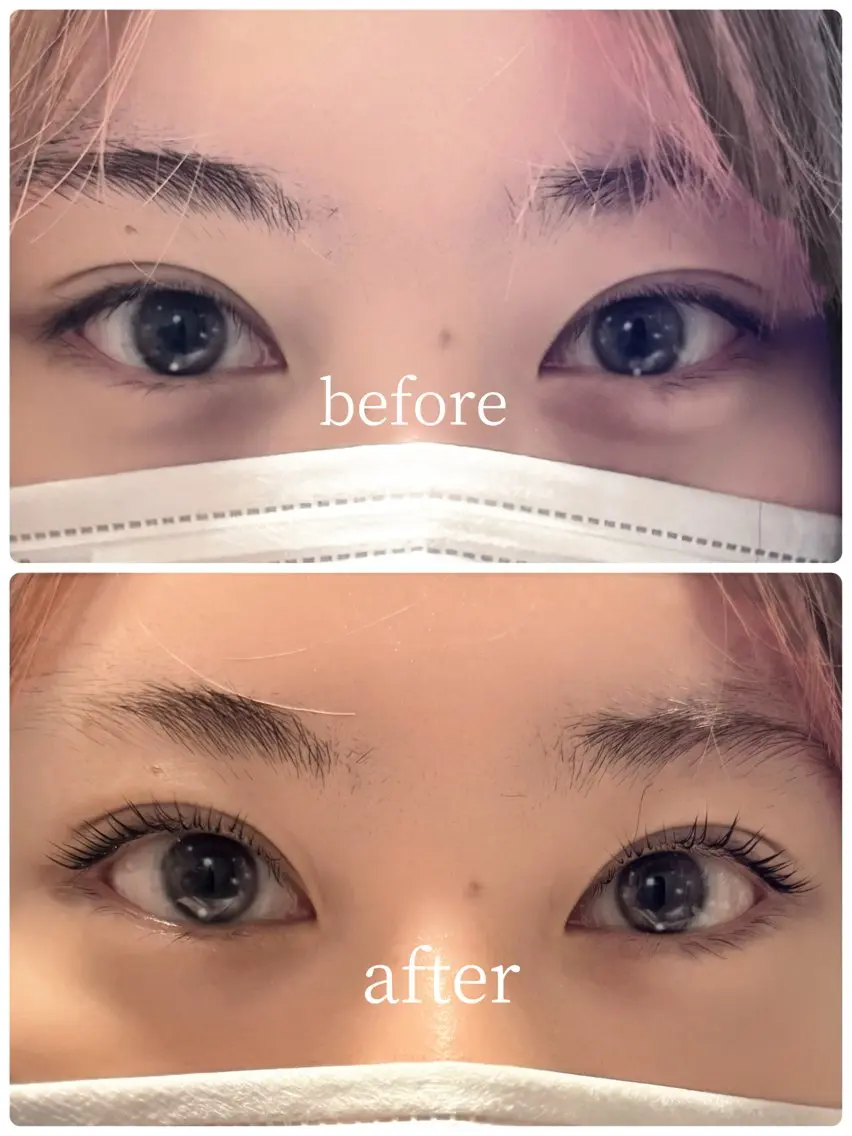 マツエク・マツパ パリジェンヌラッシュリフト eyelist Asamiのマツエク・マツパデザイン