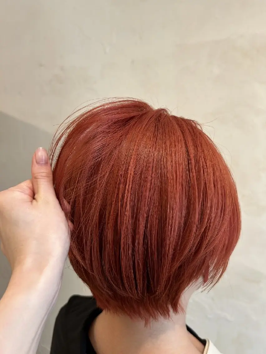 ショート カラー マンツーマン1日2名 様限定Lily高橋✂のヘアスタイル