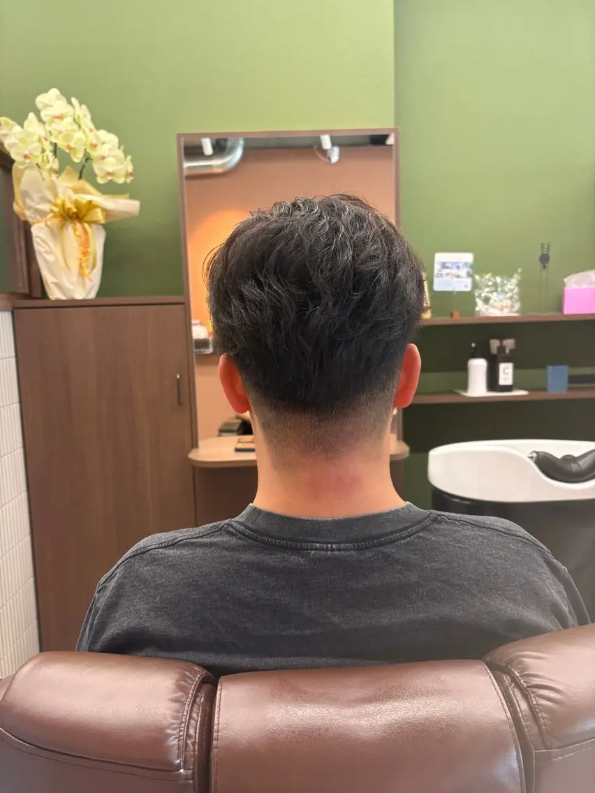 ショート メンズ マッシュ 刈り上げ 💎Dia/めぐ🪼 メンズパーマ/理容師のヘアスタイル