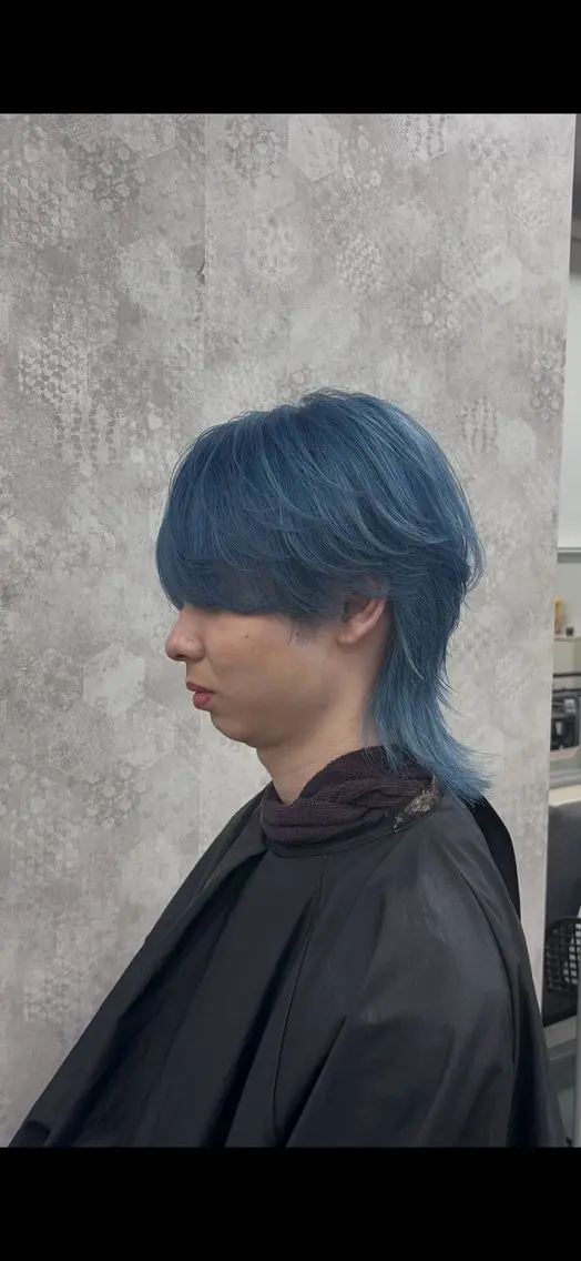 カラー メンズハイトーン 北斗💍レイヤーのヘアスタイル