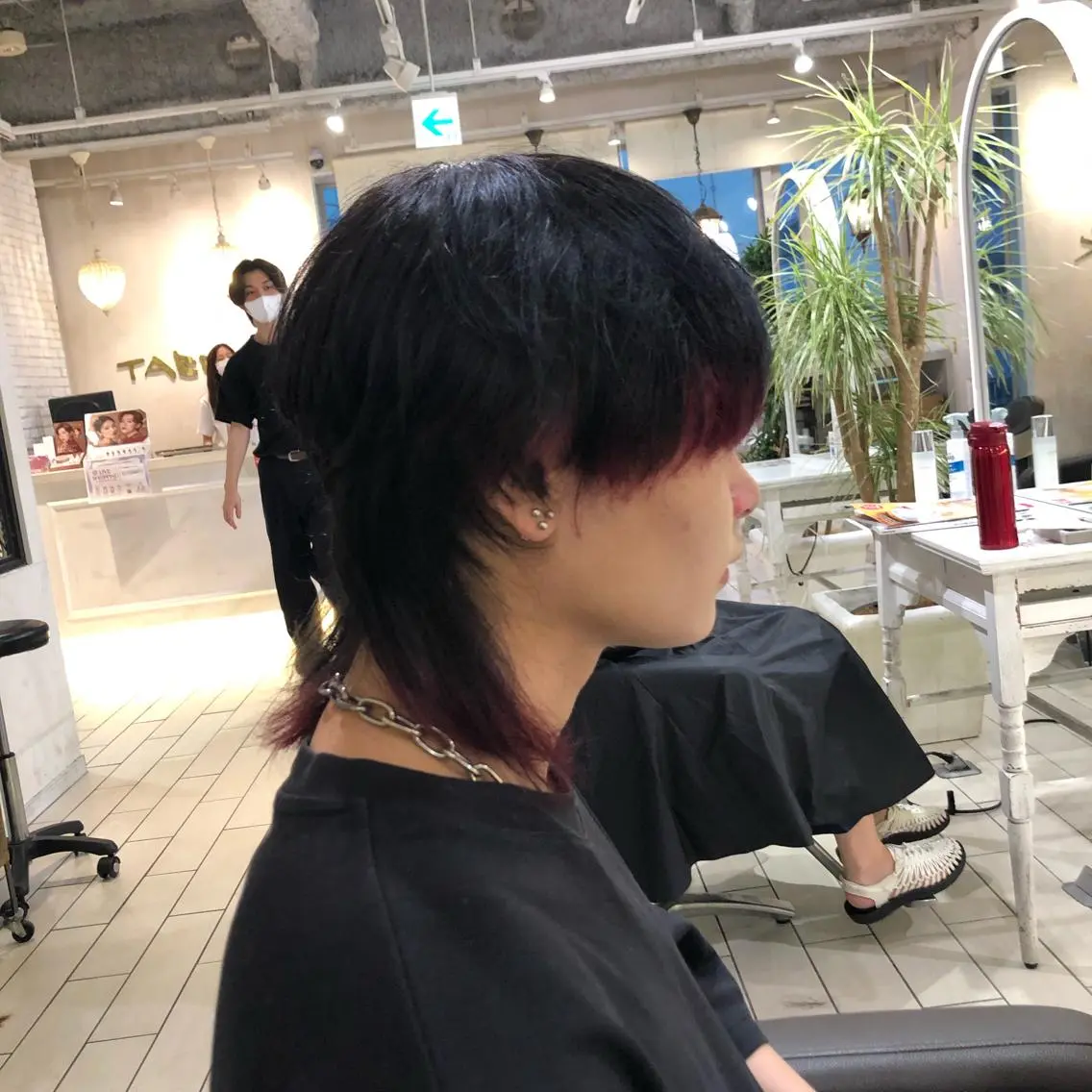 カラー メンズ 可愛い顔周りカット お任せください✨中川のヘアスタイル