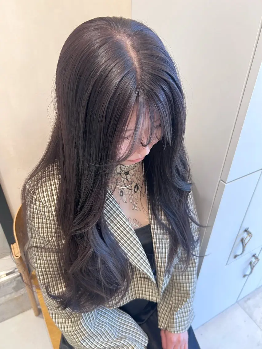 ロング カラー 🎀やわらかカラー/ 艶カラー/よこやまのヘアスタイル