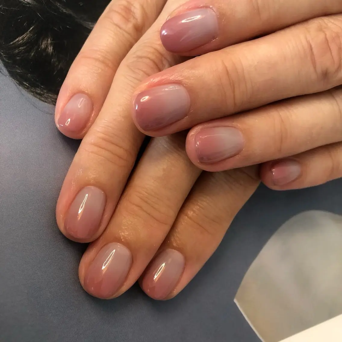 ネイル グラデーション Berry coco SAIKAのネイルデザイン