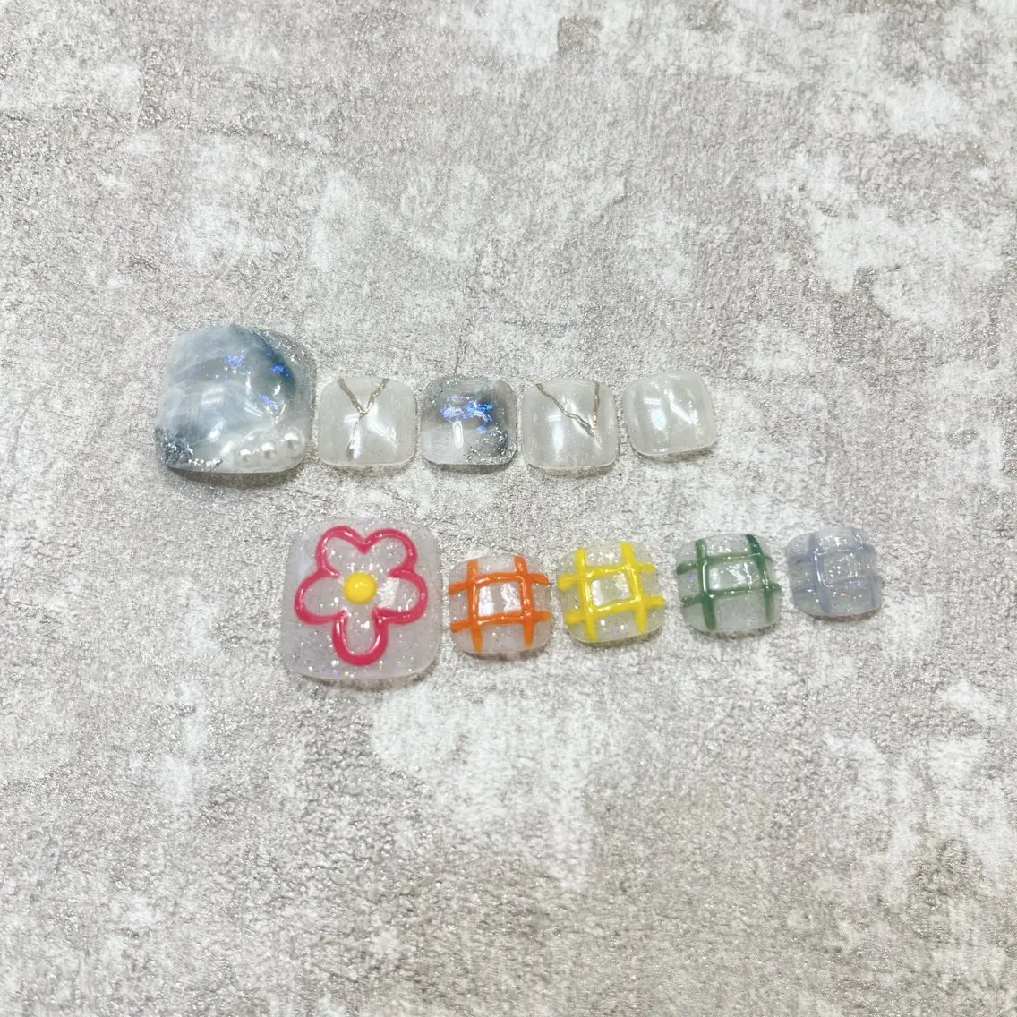 ネイル 大島 玲奈のネイルデザイン