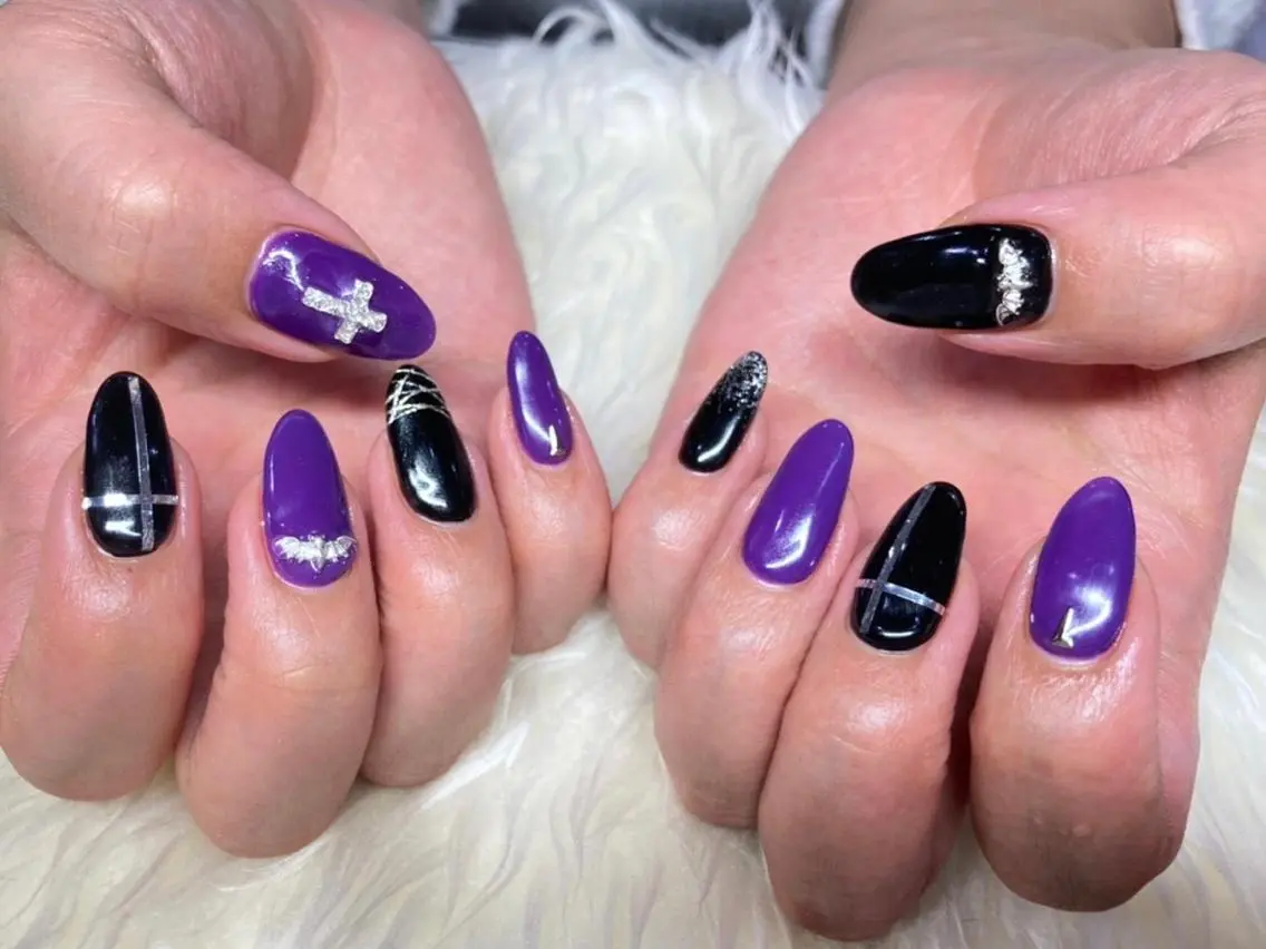 ネイル ジェルネイル パラジェル 冬ネイル Nail&eye Belire 新宿のネイルデザイン