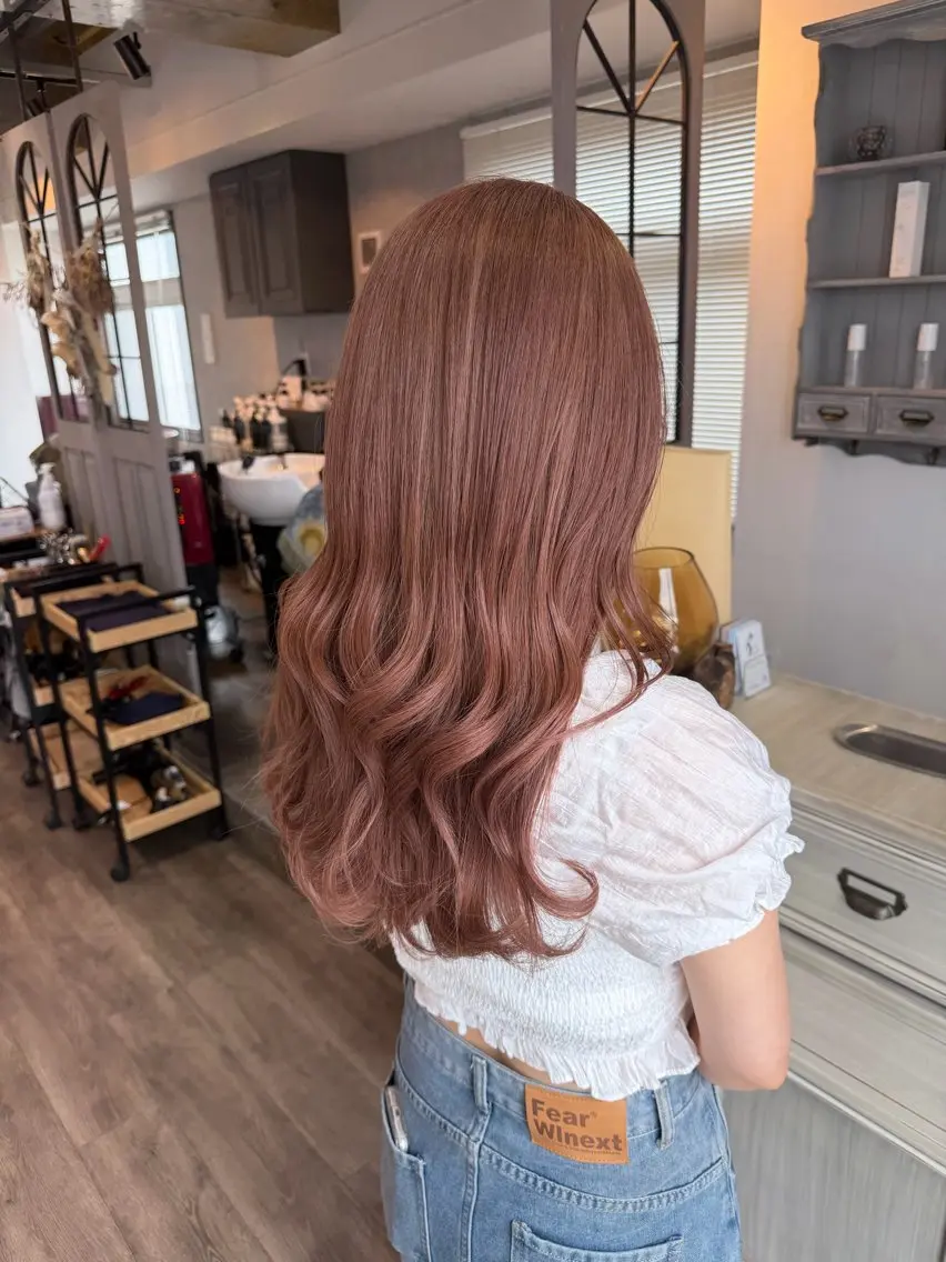 ロング カラー ヘアカラー Felice Erikaのヘアスタイル