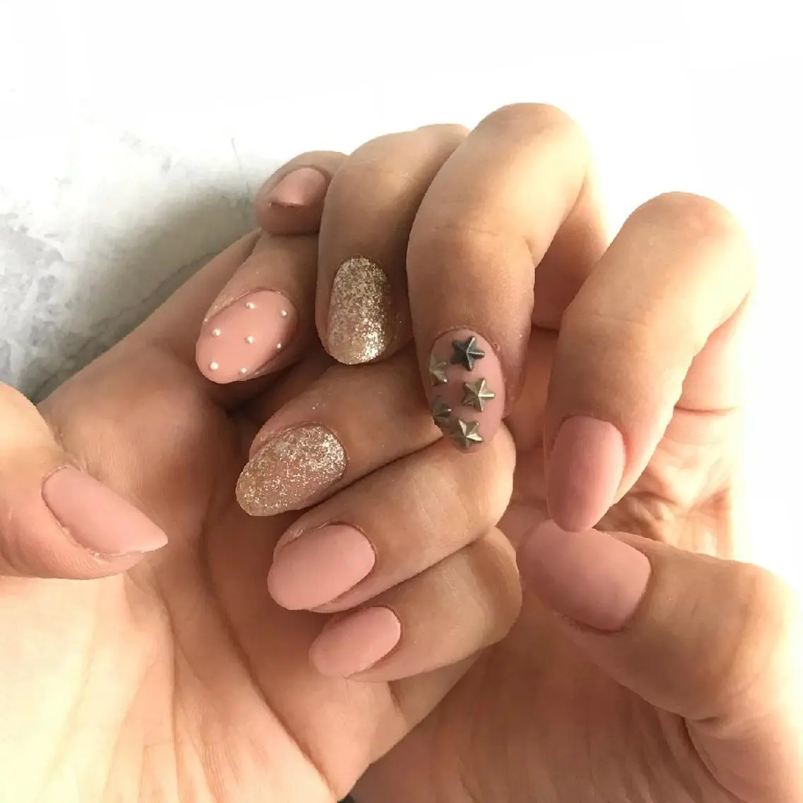 ネイル マットネイル 春ネイル lylynail YUUKAのネイルデザイン