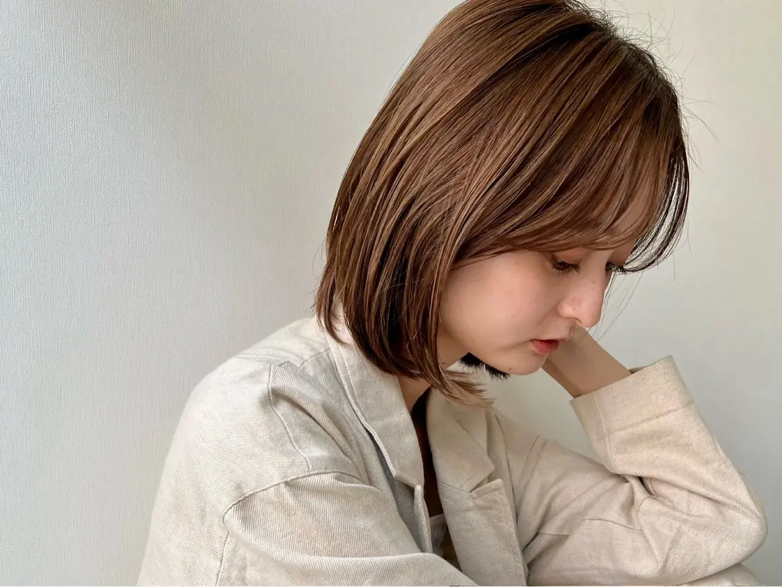 ファッションカラー＋内部補修トリートメント(3step)(白髪染めもOK)の写真