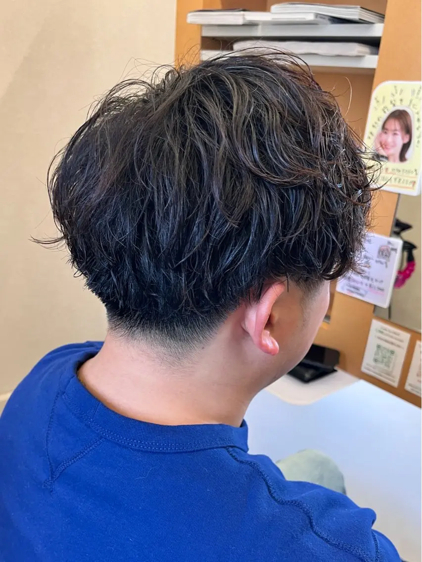 2月限定⭐️メンズカット+パーマ⚡️の写真
