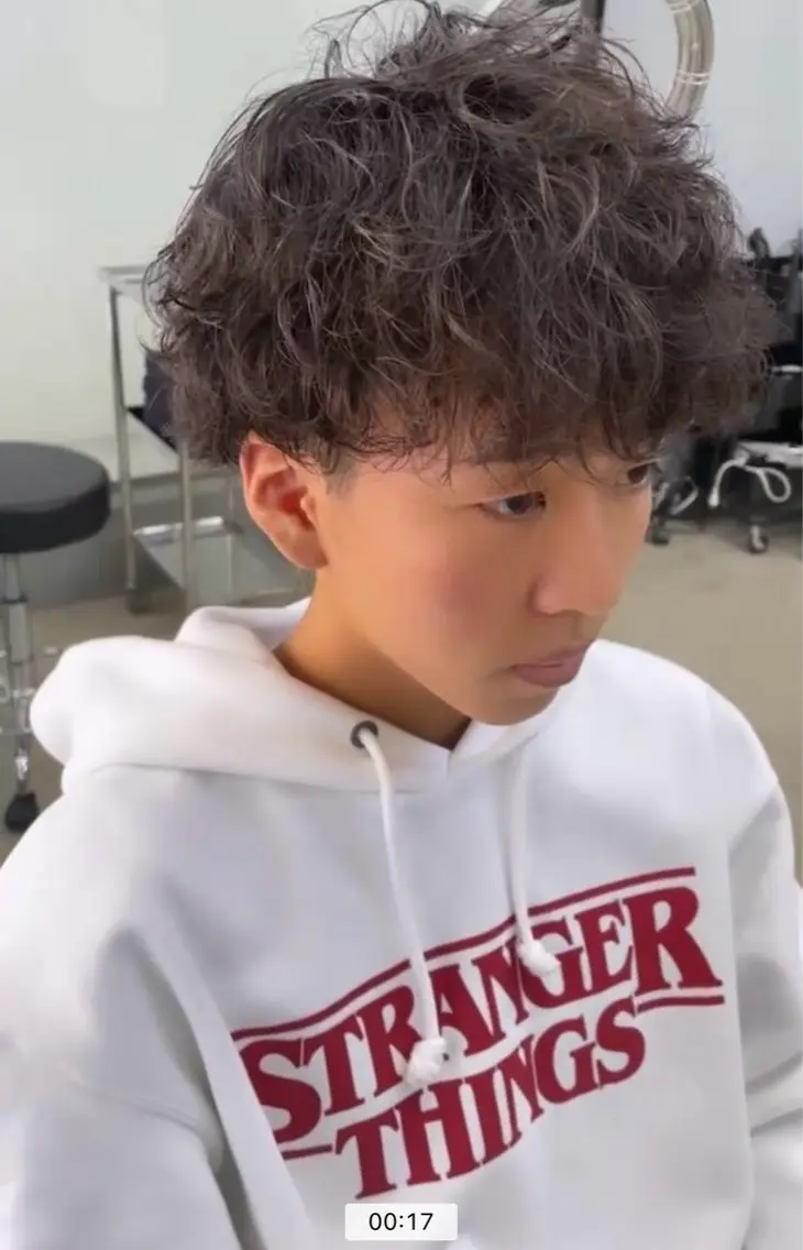 ショート パーマ メンズ メンズ専門サロン wokeのヘアスタイル