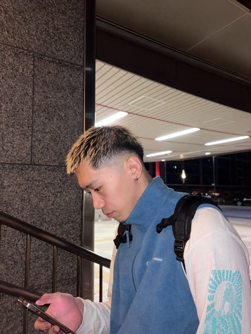 フェード、フェードメンテの写真