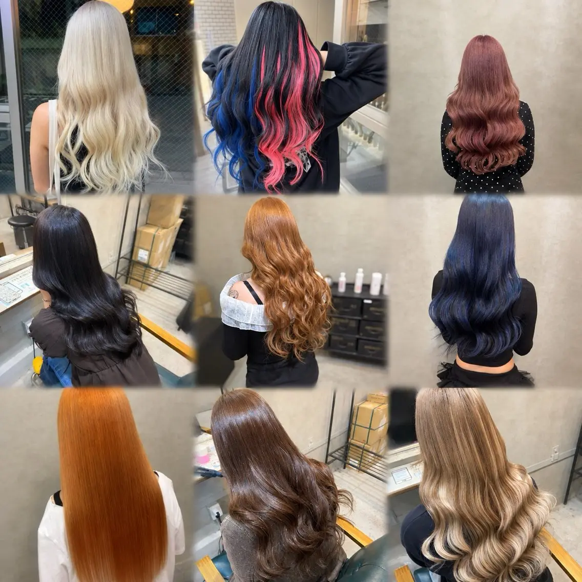 ロング 🙂‍↕️吉岡 輝要/カラーモデルのヘアスタイル