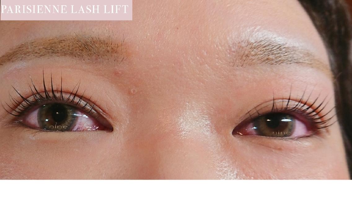 マツエク・マツパ パリジェンヌラッシュリフト マツパ nine beautyのマツエク・マツパデザイン