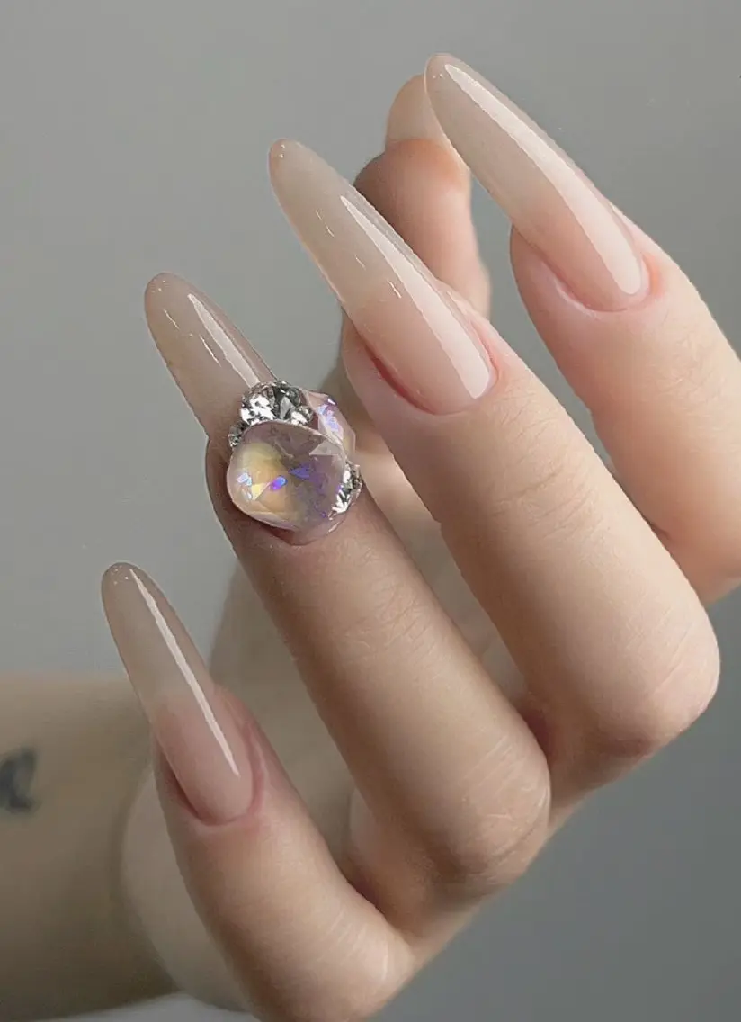 ジェル長さ出しワンカラー[オフ込み]パーツ２ゴサービスの写真