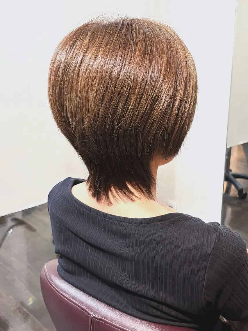 ショート 苫小牧美容師　戸塚 裕麻のヘアスタイル
