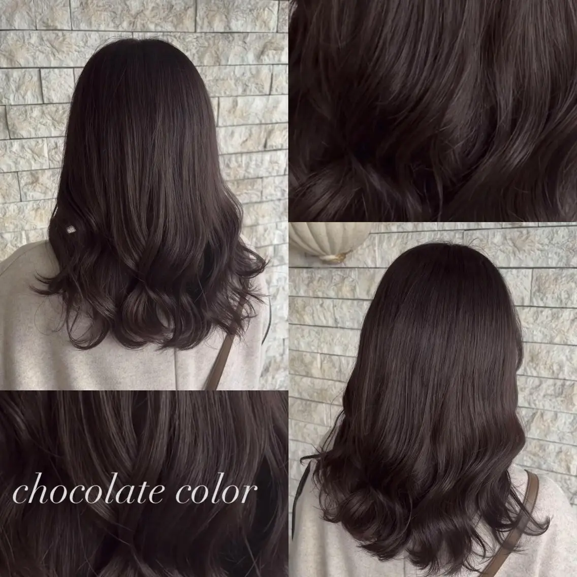 セミロング カット ヘアカラー トリートメント 透明感カラー／ 艶感カラー／RAMUのヘアスタイル
