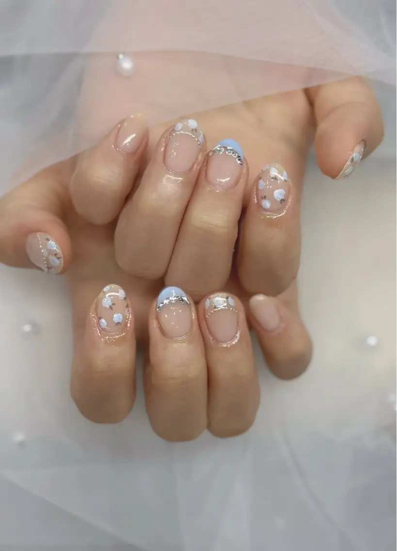 ショート ハンドネイル ハンドケア Pio Mielのネイルデザイン