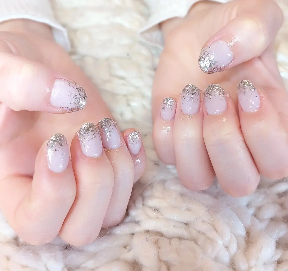 ネイル 長さ出し ジェルネイル 韓国ネイル マグネットネイル ニュアンスネイル ハンドネイル I LOVE ME NAIL.。.:*♡のネイルデザイン