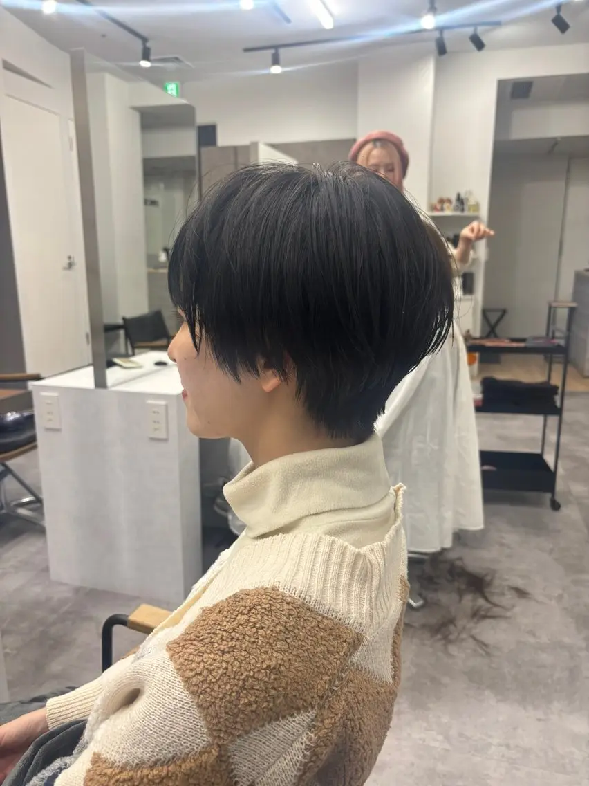 ショート レイヤー/メンズ🥑 マエダアズミ🥑のヘアスタイル