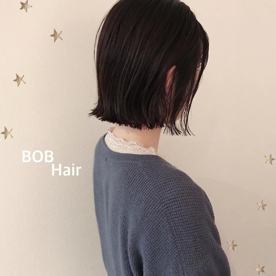ミディアム カラー カット ヘアカラー 市川 千夏のヘアスタイル