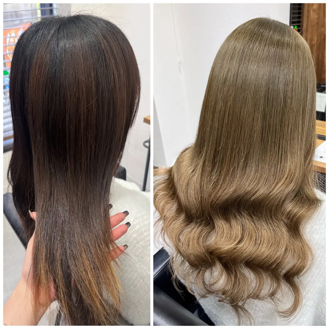 ロング カラー ヘアカラー トリートメント エクステ MAKO ❤️🔥NEXTのヘアスタイル