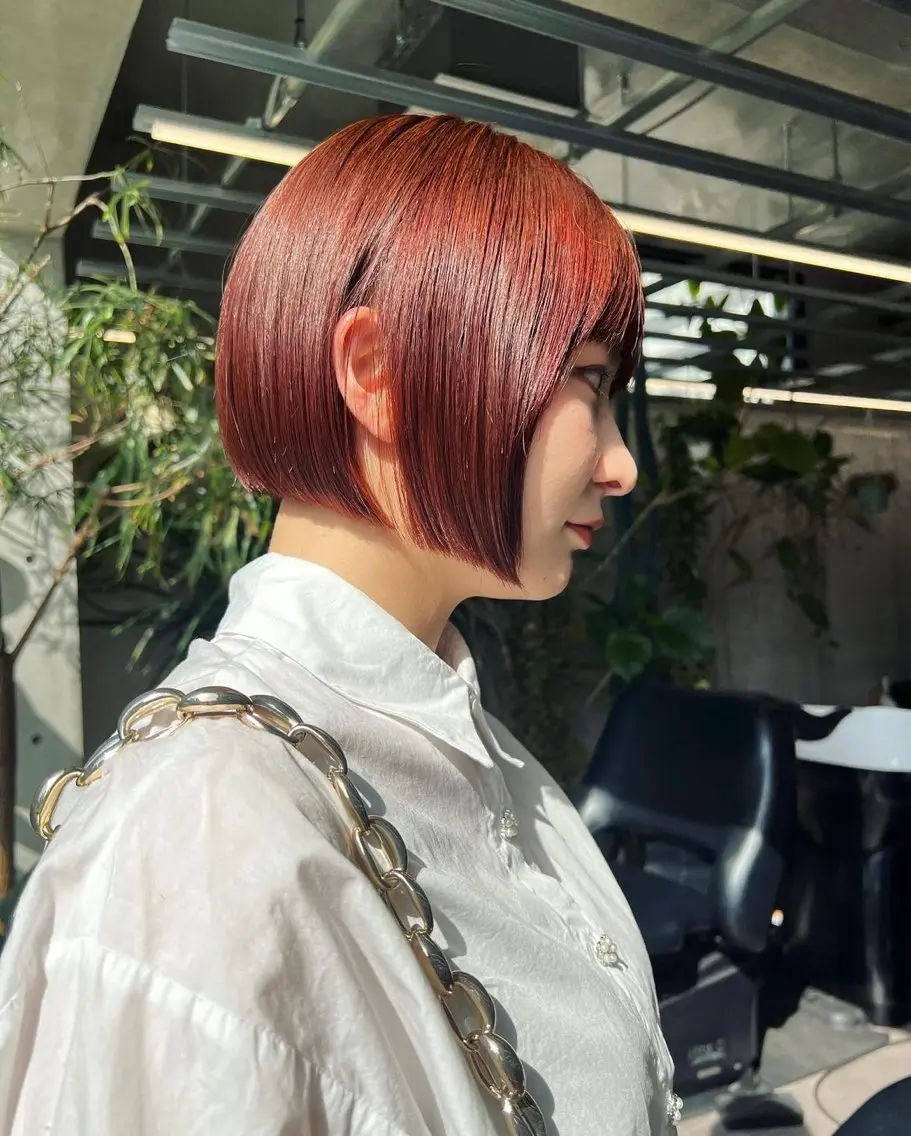 ✨似合わせデザインカット＋ケアカラー🧼＋前後処理トリートメント🫧の写真