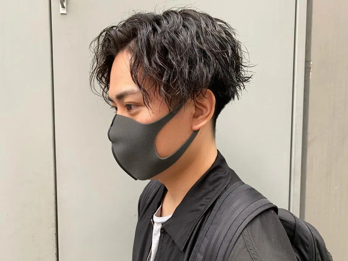 カラー パーマ メンズ 【渋谷メンズ特化】 🔥BLUCK🔥のヘアスタイル