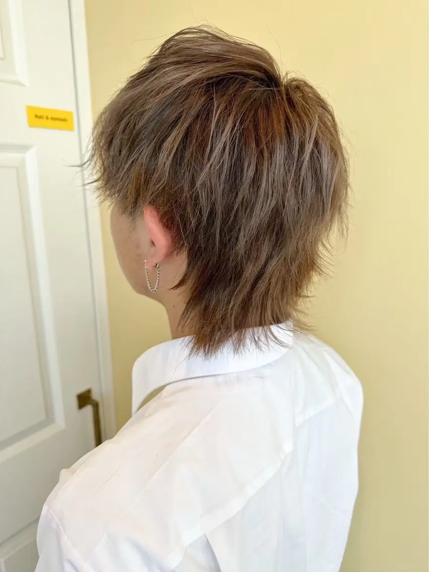 カラー メンズ ヘアカラー 坂本 莉希のヘアスタイル