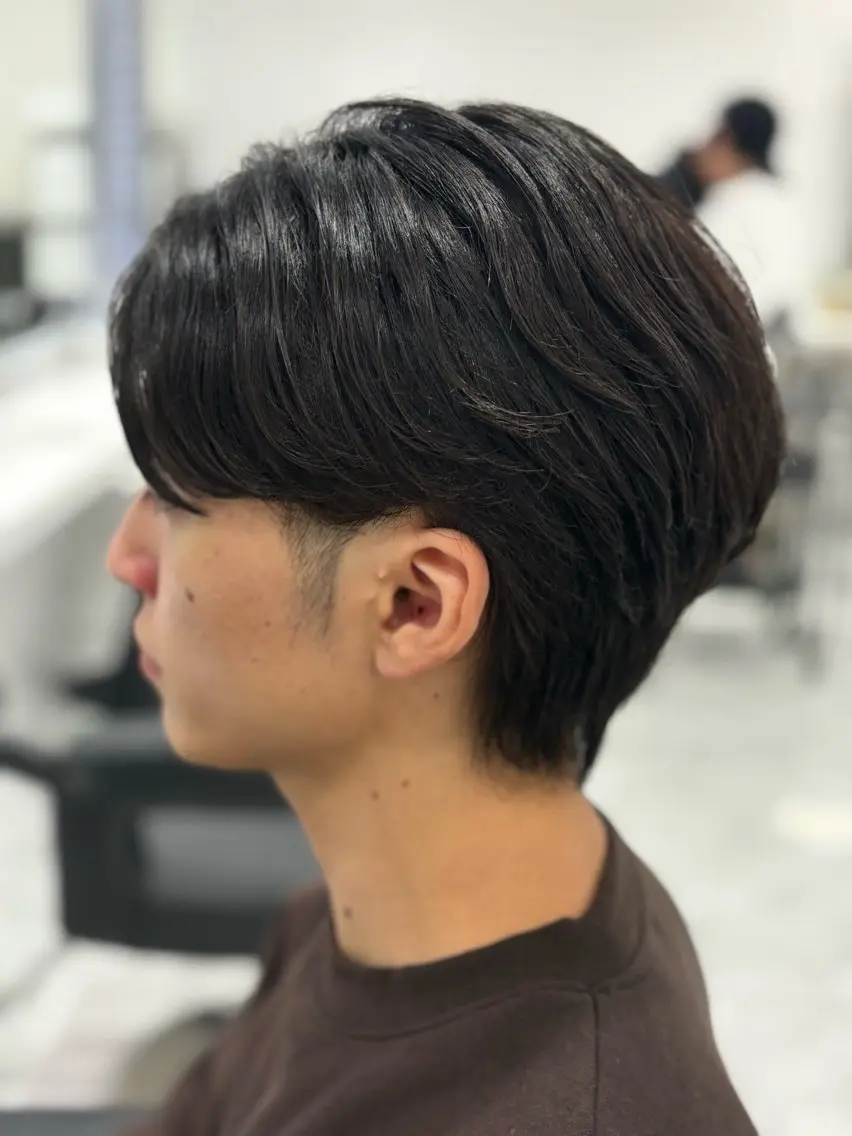 パーマ メンズ ヘアカラー 韓国メンズヘア 🪽maika🪽のヘアスタイル