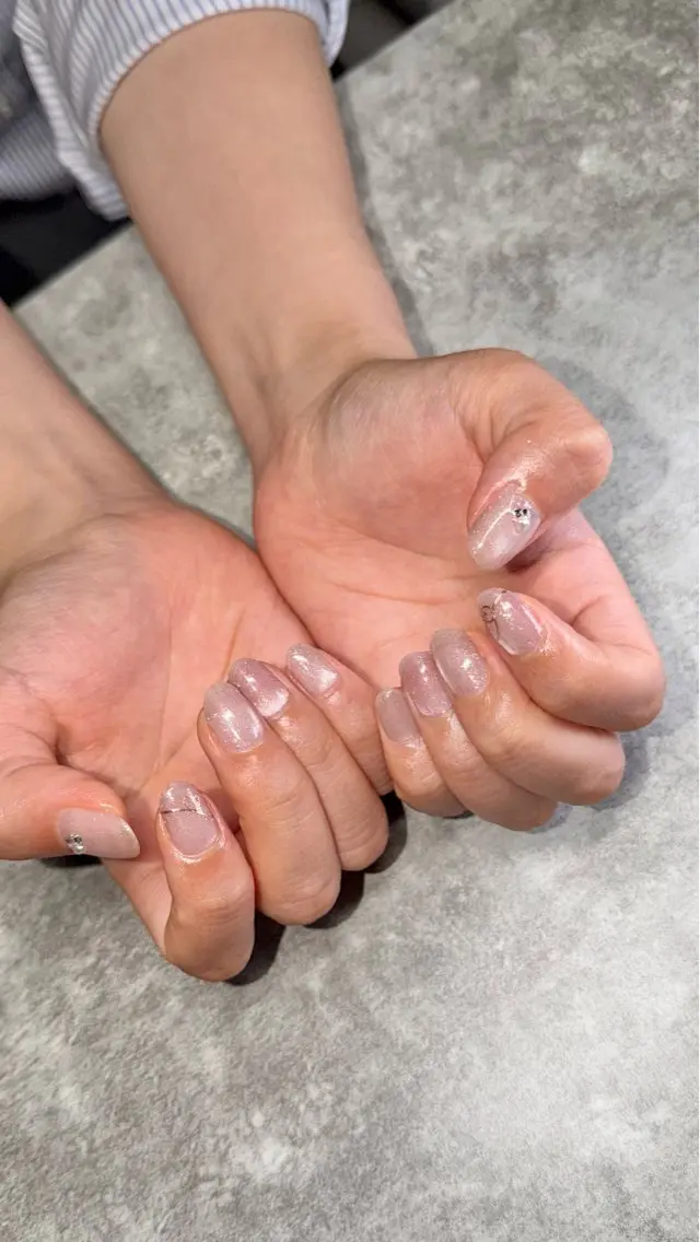 ネイル ハンドネイル ハンドケア shino🌟 痛ネイルのネイルデザイン